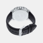 Enticer Men Quartz Black Dial Chronograph Leather Watch A1888