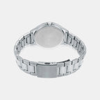 Enticer Men Quartz White Dial Chronograph Stainless Steel Watch A1892
