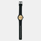 Youth Men Quartz Gold Dial Digital Resin Watch A1904