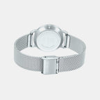 Enticer Men Quartz Blue Dial Chronograph Mesh Watch A1921