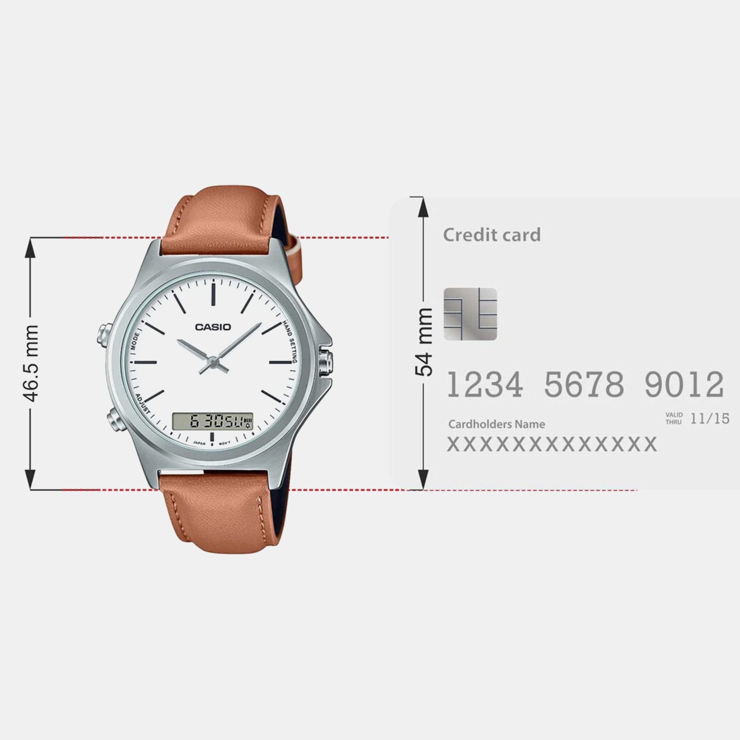 Enticer Men Quartz White Dial Analog Leather Watch A1929