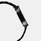 Enticer Women Quartz Black Dial Analog Stainless Steel Watch A1938