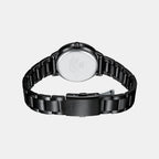 Enticer Women Quartz Black Dial Analog Stainless Steel Watch A1938