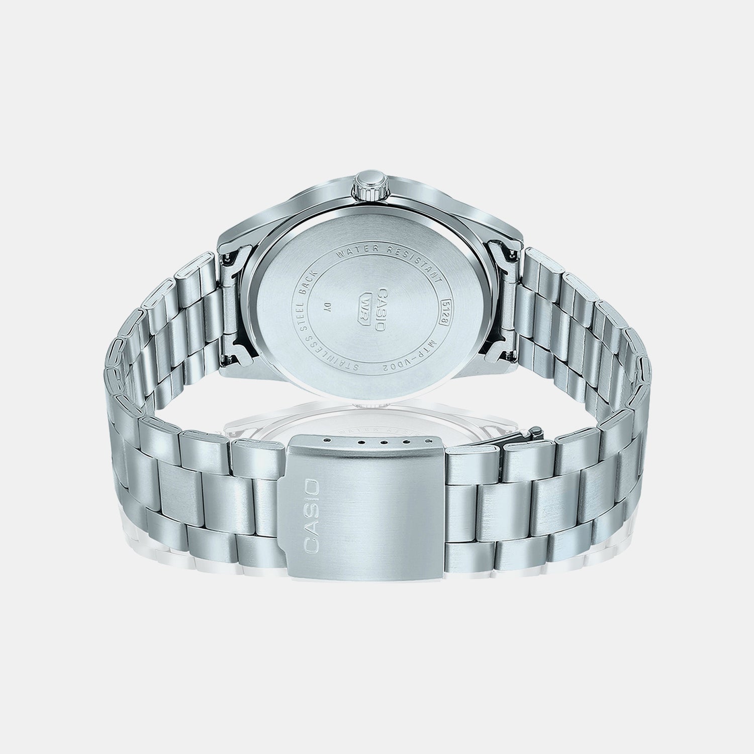 Enticer Men Quartz Blue Dial Analog Stainless Steel Watch A1948