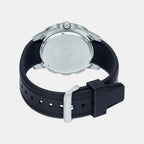 Enticer Men Quartz Black Dial Analog Resin Watch A1968