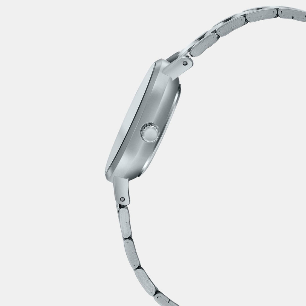 Enticer Women Quartz Black Dial Analog Stainless Steel Watch A1997