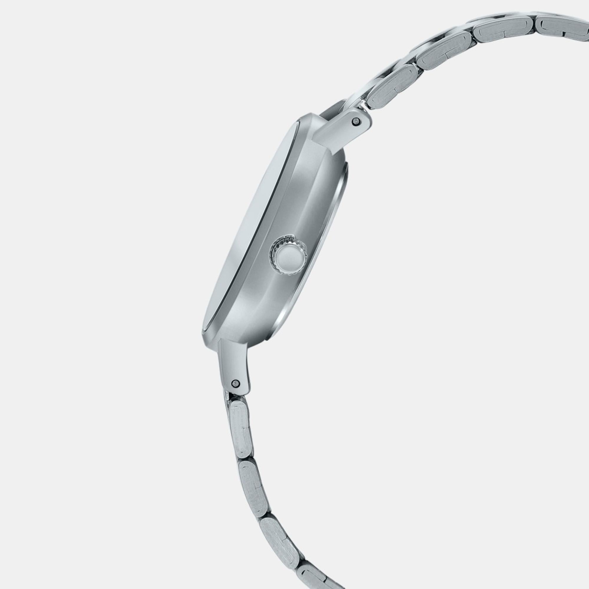 Enticer Women Quartz Black Dial Analog Stainless Steel Watch A1997