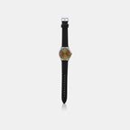 Enticer Men Quartz Brown Dial Analog Leather Watch A2011