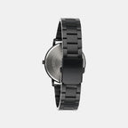 Enticer Men Quartz Black Dial Analog Stainless Steel Watch A2042