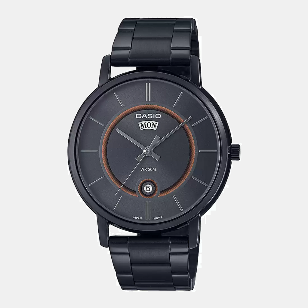 Casio Round Black Analog watch