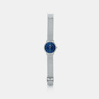 Enticer Men Quartz Blue Dial Analog Mesh Watch A2049