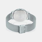 Enticer Men Quartz Blue Dial Analog Mesh Watch A2058