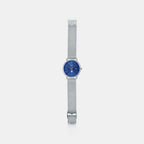 Enticer Men Quartz Blue Dial Analog Mesh Watch A2058