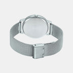 Enticer Men Quartz Blue Dial Chronograph Mesh Watch A2065