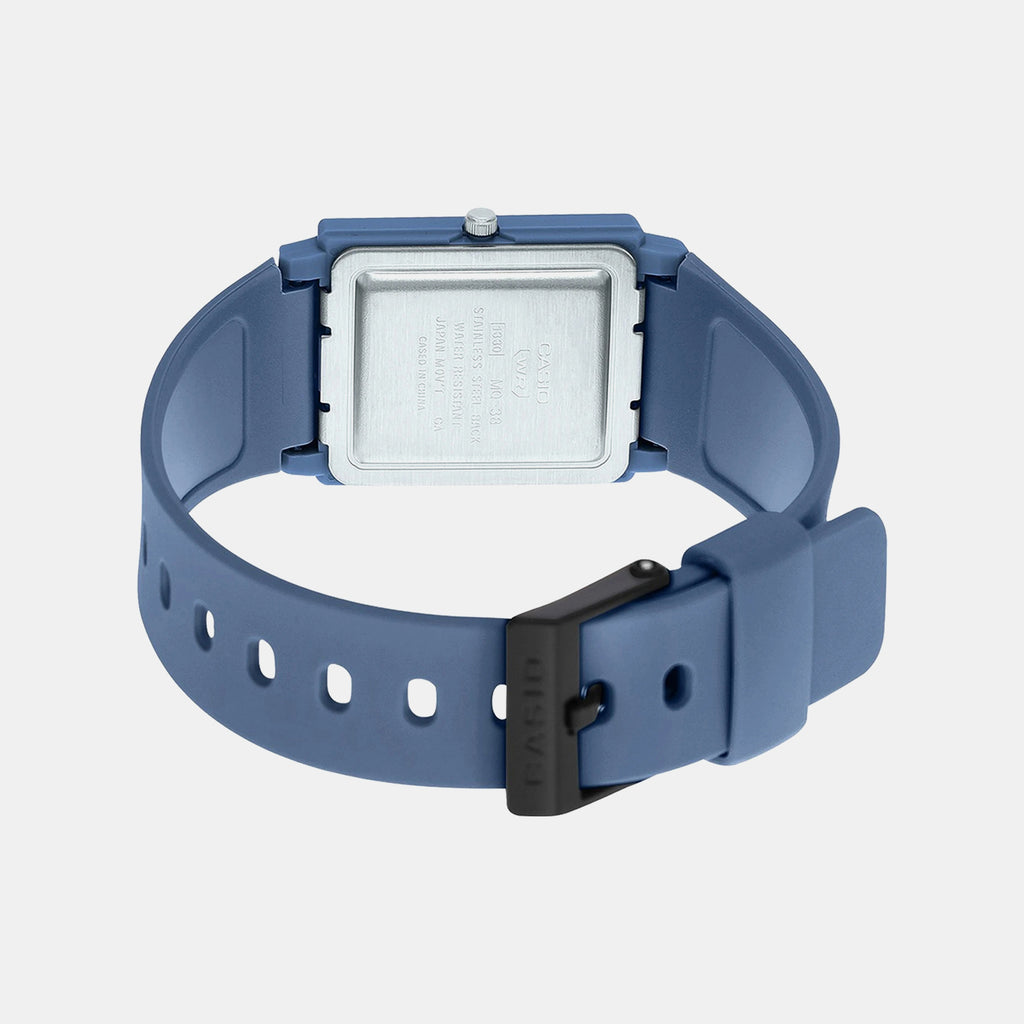 Youth Unisex Quartz Black Dial Analog Resin Watch A2080