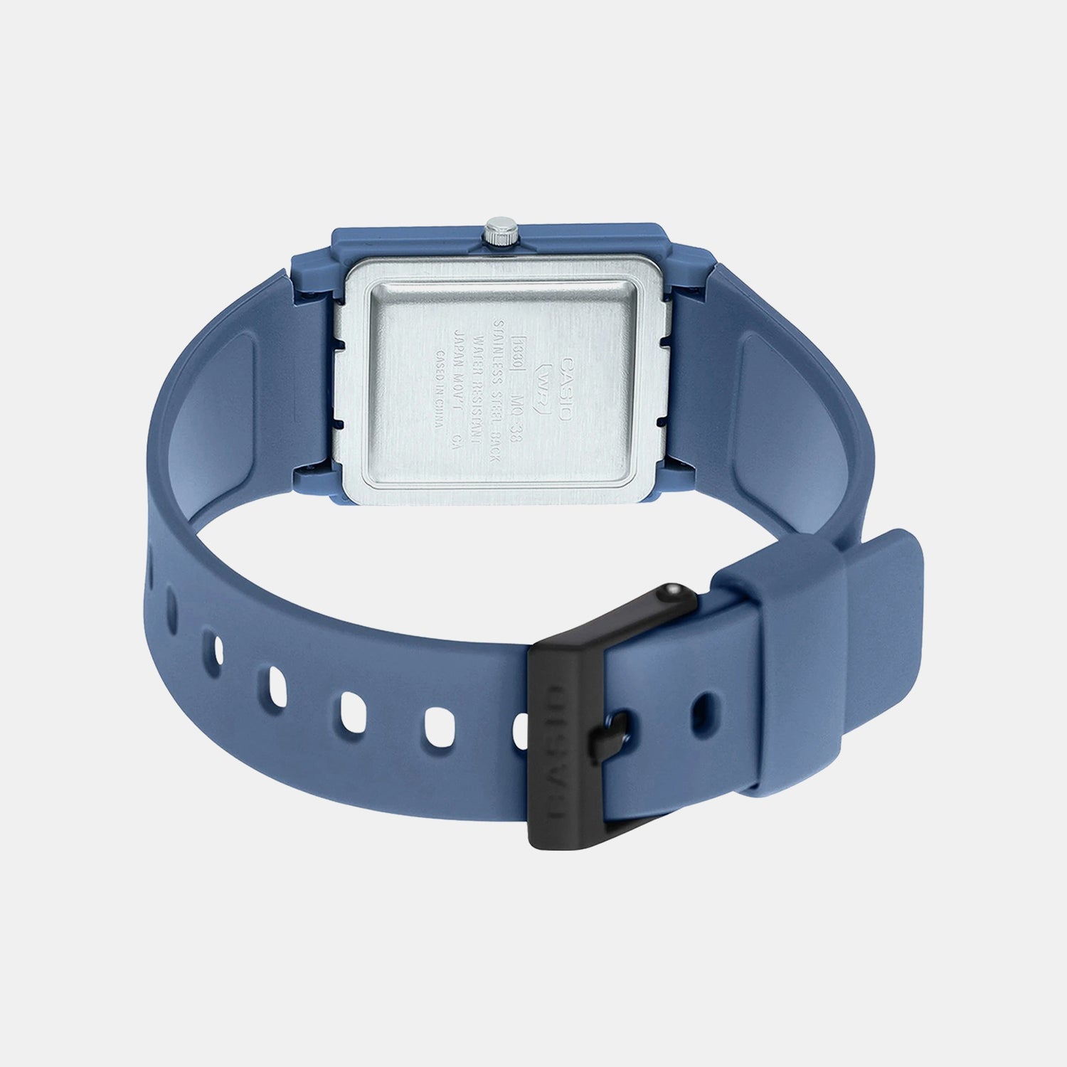 Youth Unisex Quartz Black Dial Analog Resin Watch A2080