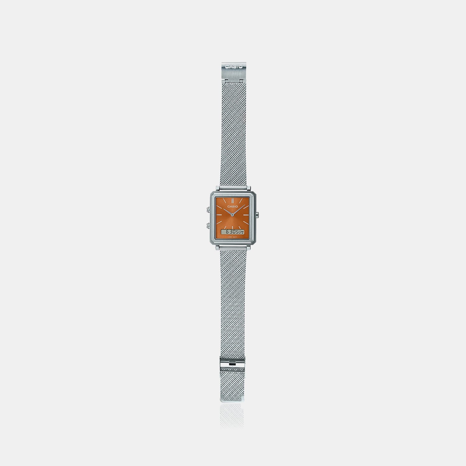 Enticer Men Quartz Orange Dial Analog Watch A2088