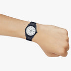 Enticer Men Quartz White Dial Analog Stainless Steel Watch A2091