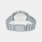 Enticer Men Quartz White Dial Analog Stainless Steel Watch A2094