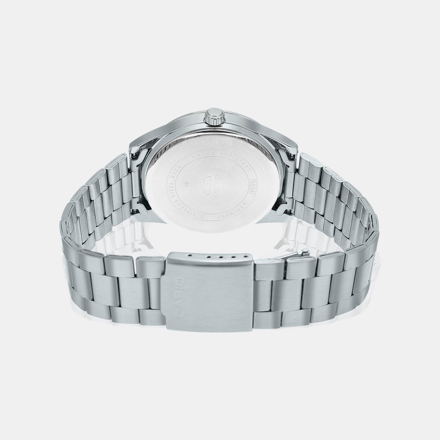 Enticer Men Quartz White Dial Analog Stainless Steel Watch A2094