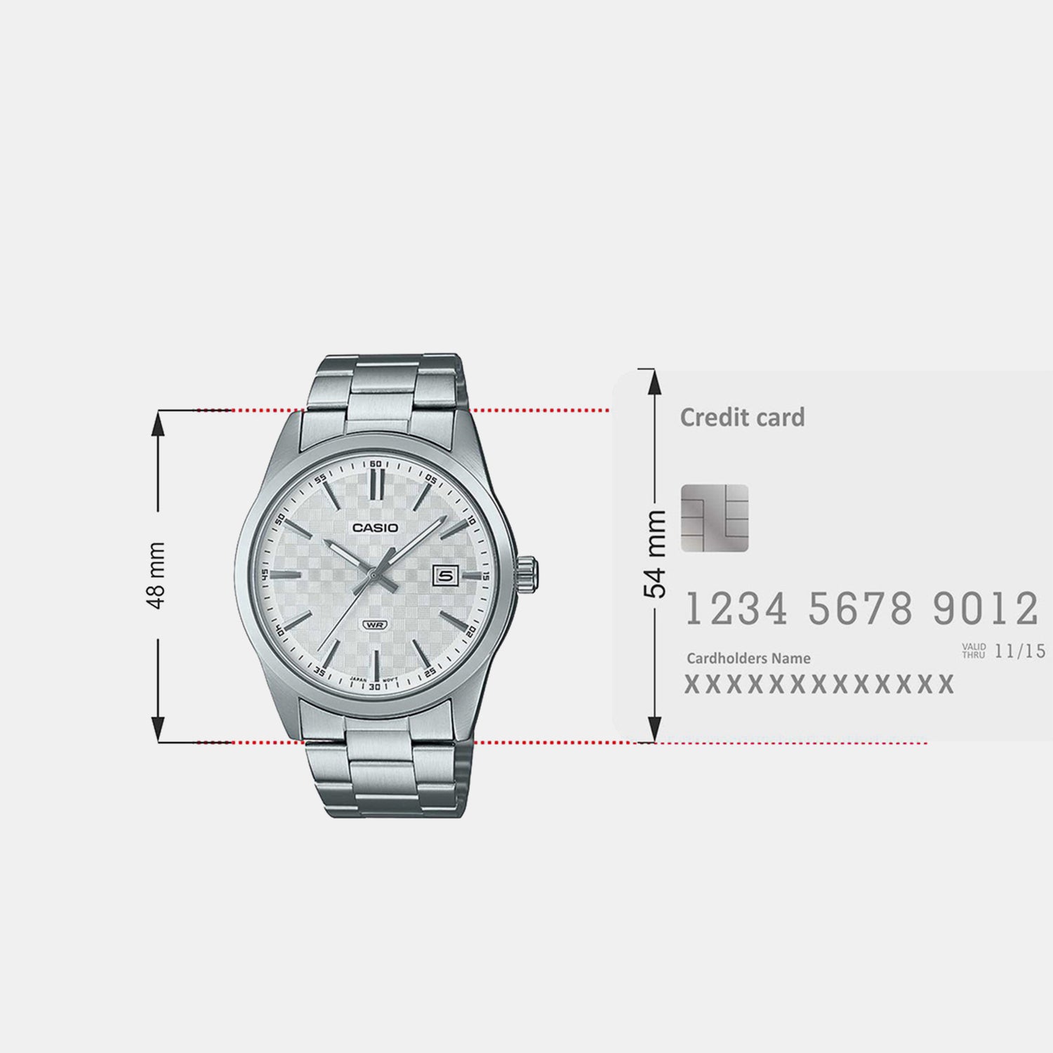 Enticer Men Quartz White Dial Analog Stainless Steel Watch A2094