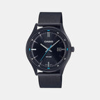 Enticer Men Quartz Black Dial Analog Stainless Steel Watch A2103