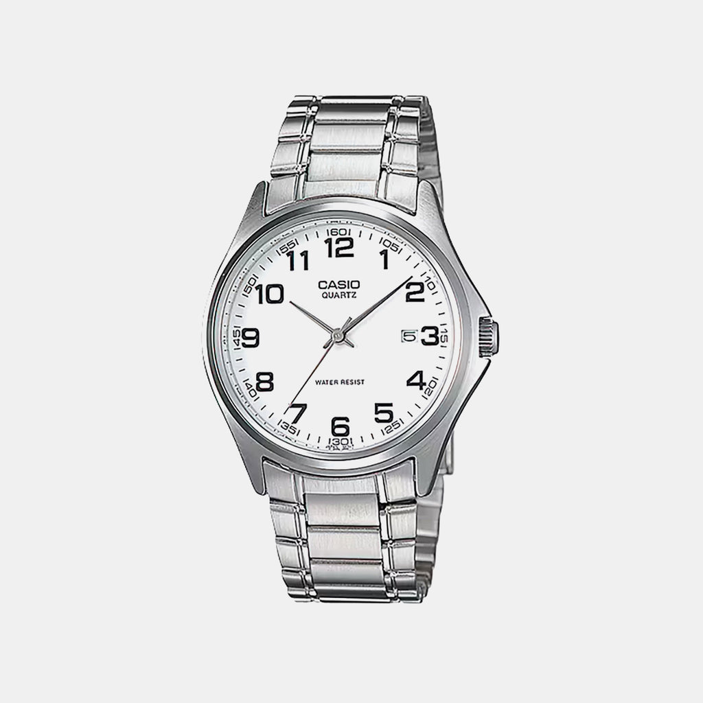 Enticer Men Quartz White Dial Analog Stainless Steel Watch A211