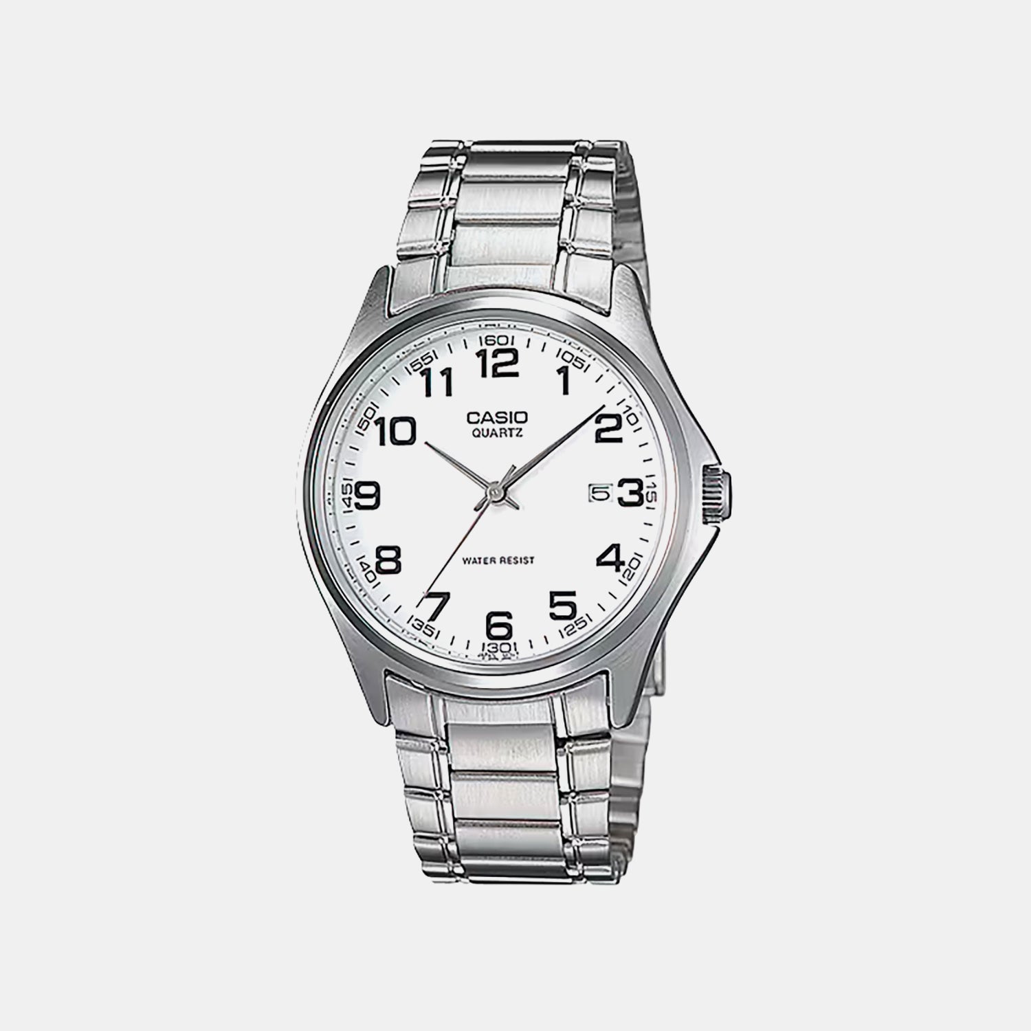 Enticer Men Quartz White Dial Analog Stainless Steel Watch A211