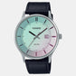 Enticer Men Quartz Light Blue Dial Analog Leather Watch A2113