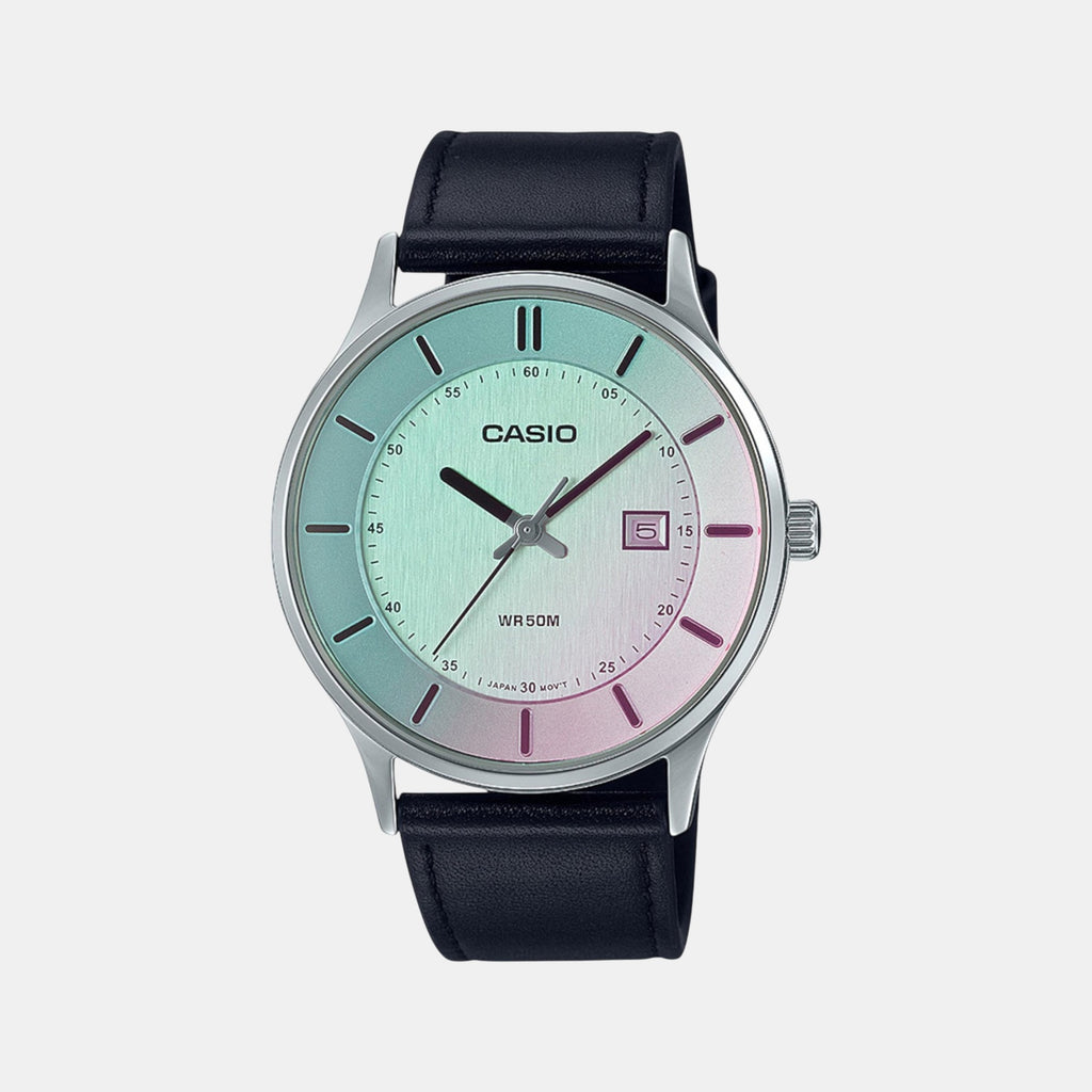 Enticer Men Quartz Multicolour Dial Analog Leather Watch A2113