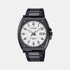 Enticer Men Quartz White Dial Analog Stainless Steel Watch A2119