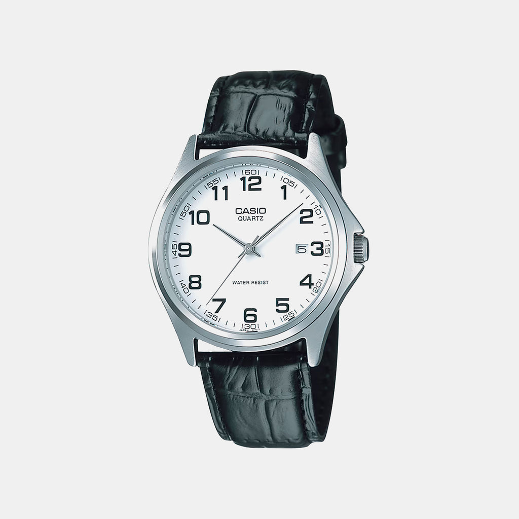 Enticer Men Quartz White Dial Analog Leather Watch A212