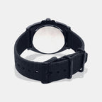 Enticer Men Quartz Grey Dial Analog Fabric Watch A2123
