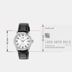 Enticer Men Quartz White Dial Analog Leather Watch A212