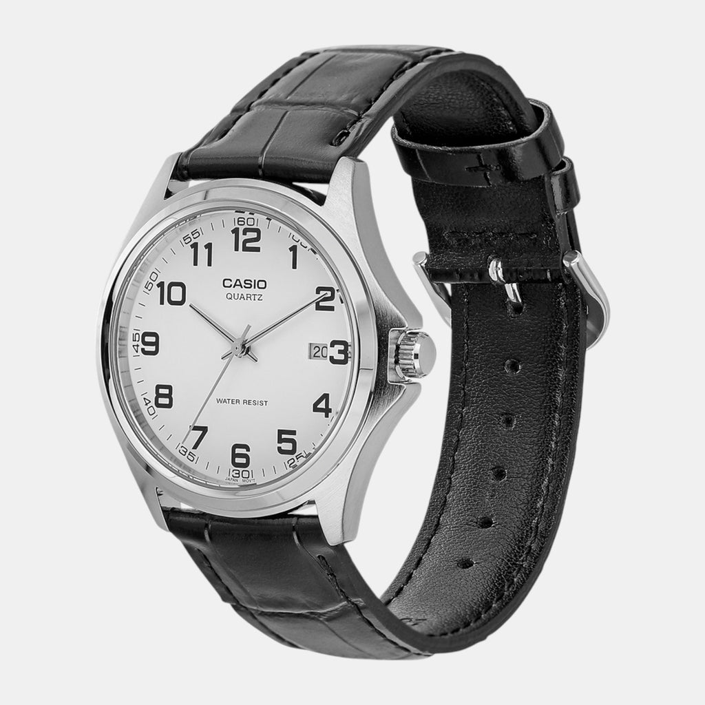 Enticer Men Quartz White Dial Analog Leather Watch A212