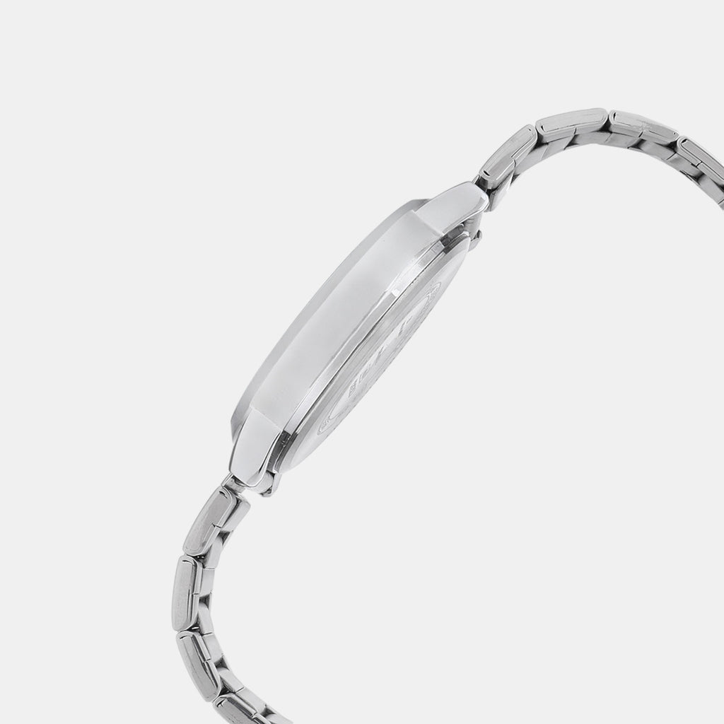 Enticer Men Quartz Black Dial Analog Stainless Steel Watch A2152