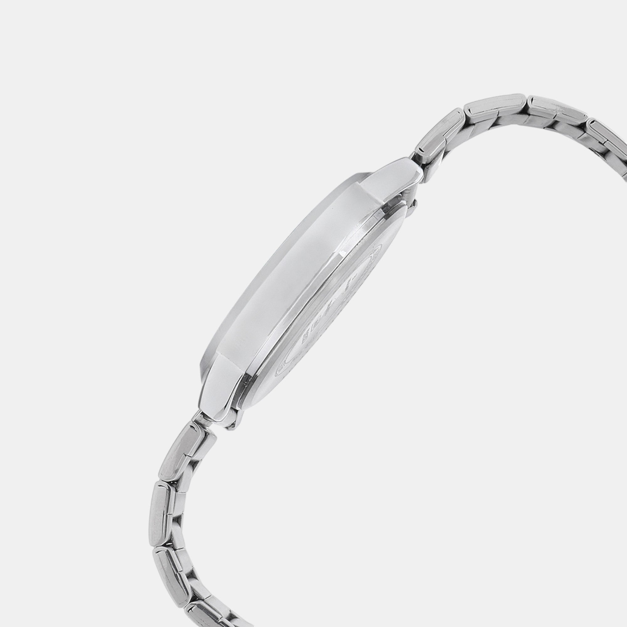 Enticer Men Quartz Black Dial Analog Stainless Steel Watch A2152