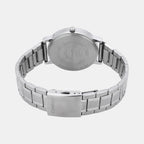 Enticer Men Quartz Black Dial Analog Stainless Steel Watch A2152