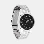 Enticer Women Quartz Black Dial Analog Stainless Steel Watch A2153