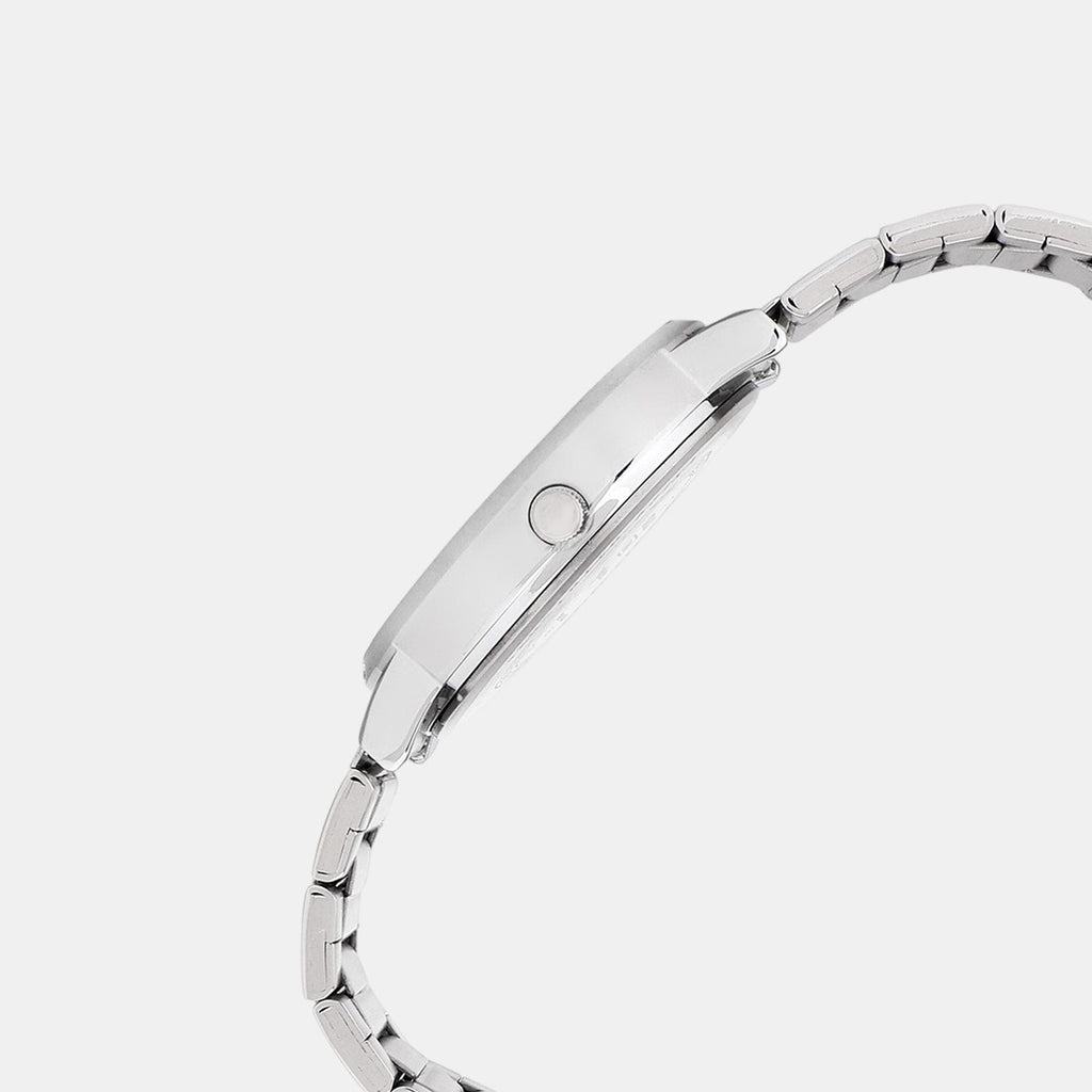 Enticer Men Quartz Blue Dial Analog Stainless Steel Watch A2154