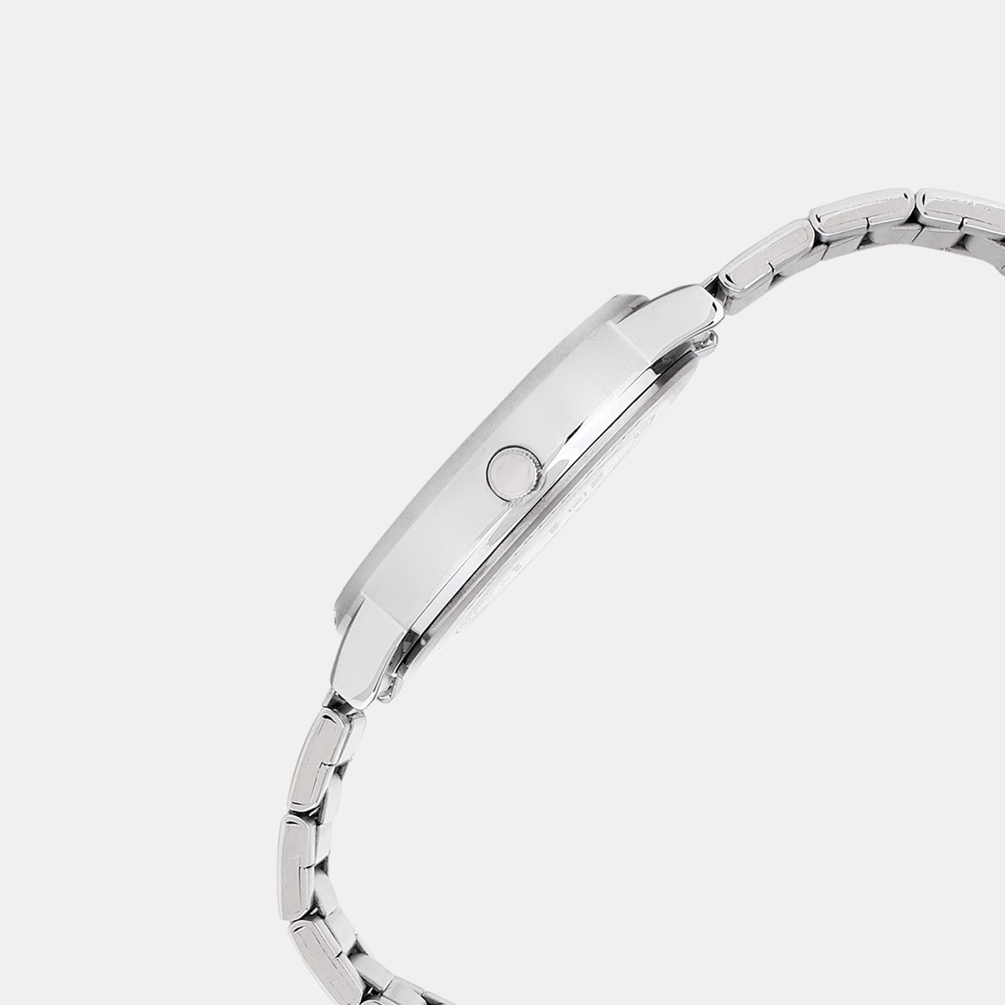 Enticer Men Quartz Blue Dial Analog Stainless Steel Watch A2154