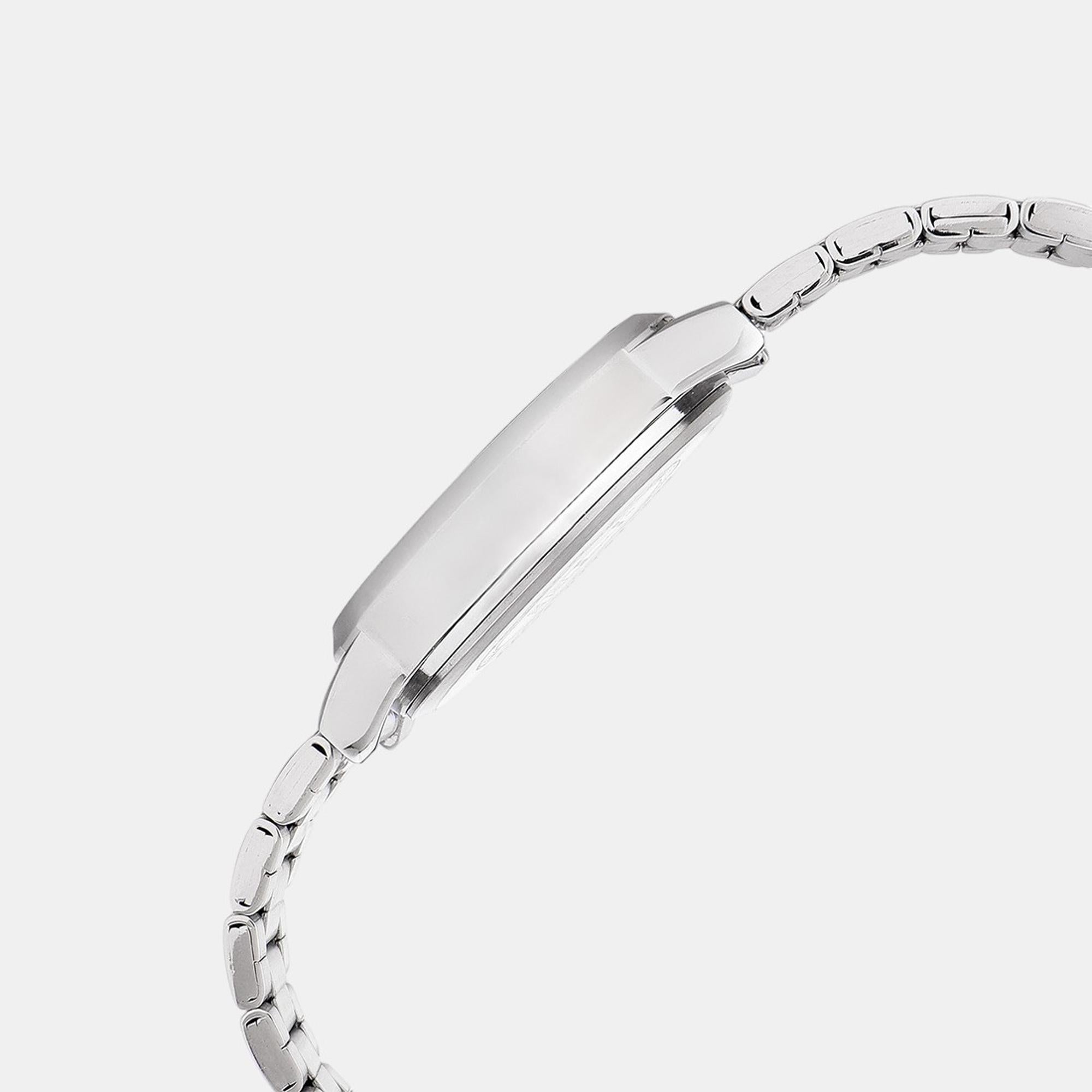 Enticer Women Quartz Blue Dial Analog Stainless Steel Watch A2155