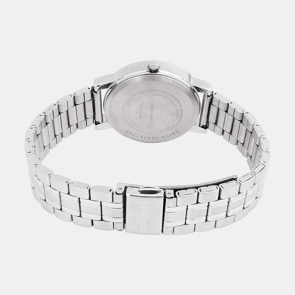 Enticer Women Quartz Blue Dial Analog Stainless Steel Watch A2155