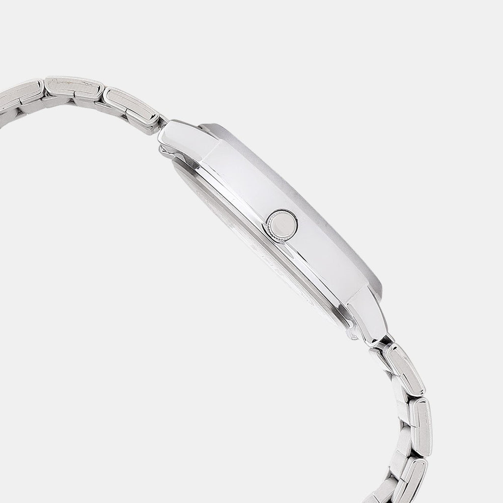 Enticer Men Quartz Black Dial Analog Stainless Steel Watch A2156