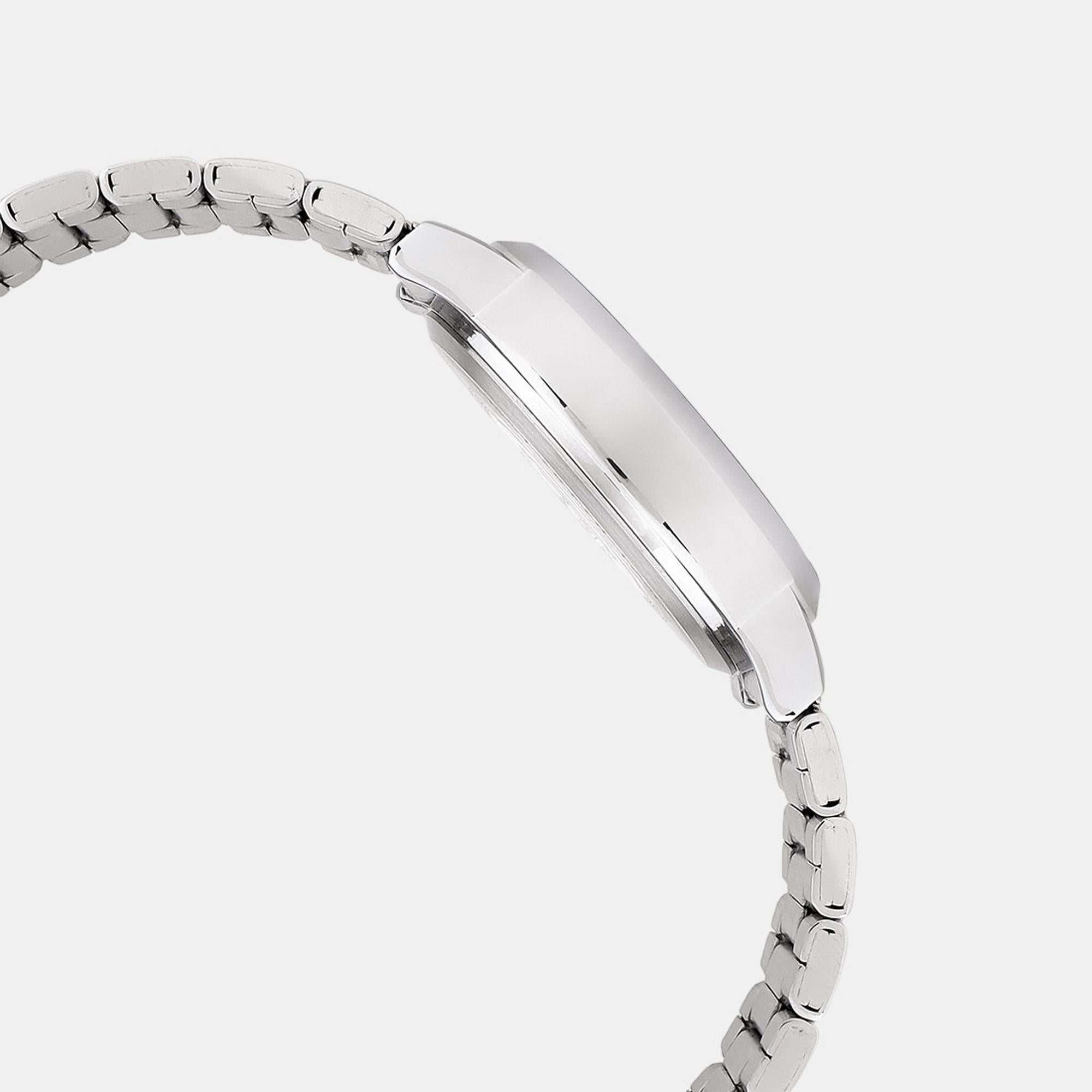 Enticer Women Quartz Black Dial Analog Stainless Steel Watch A2157