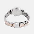 Enticer Women Quartz Black Dial Analog Stainless Steel Watch A2157