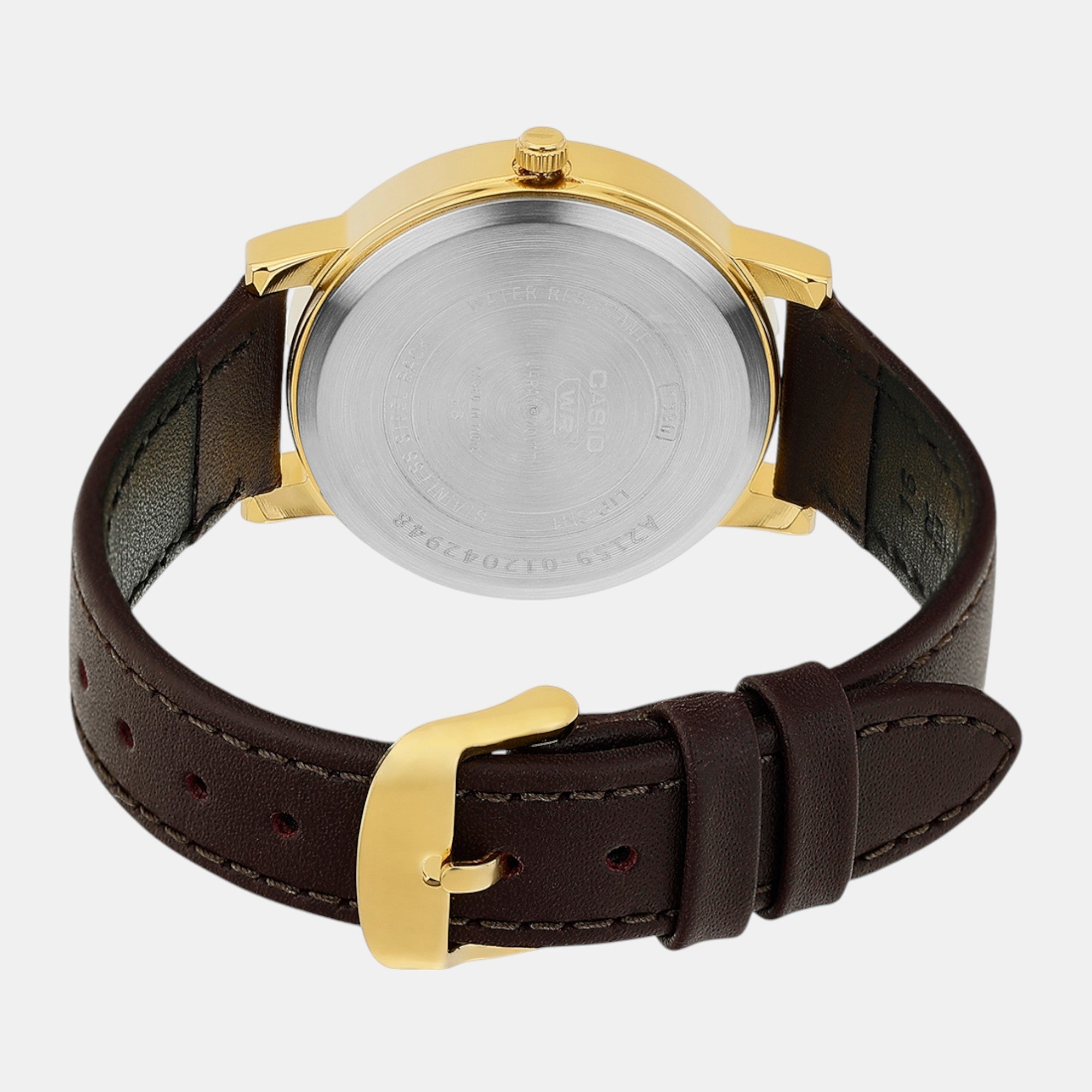 Enticer Women Quartz Gold Dial Analog Leather Watch A2159