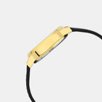 Enticer Men Quartz Silver Dial Analog Leather Watch A2160