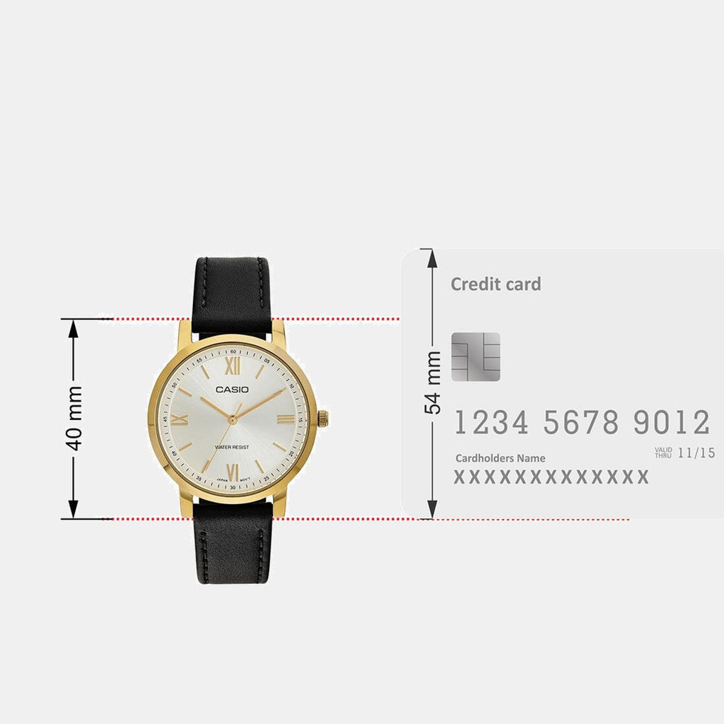 Enticer Women Quartz Silver Dial Analog Leather Watch A2161