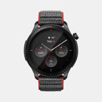 Unisex Processor Racetrack Grey Dial Amoled Nylon Watch GTR 4 GREY